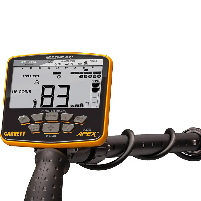 Détecteur Garrett Ace Apex reconditionné + casque MS-3 - DDis