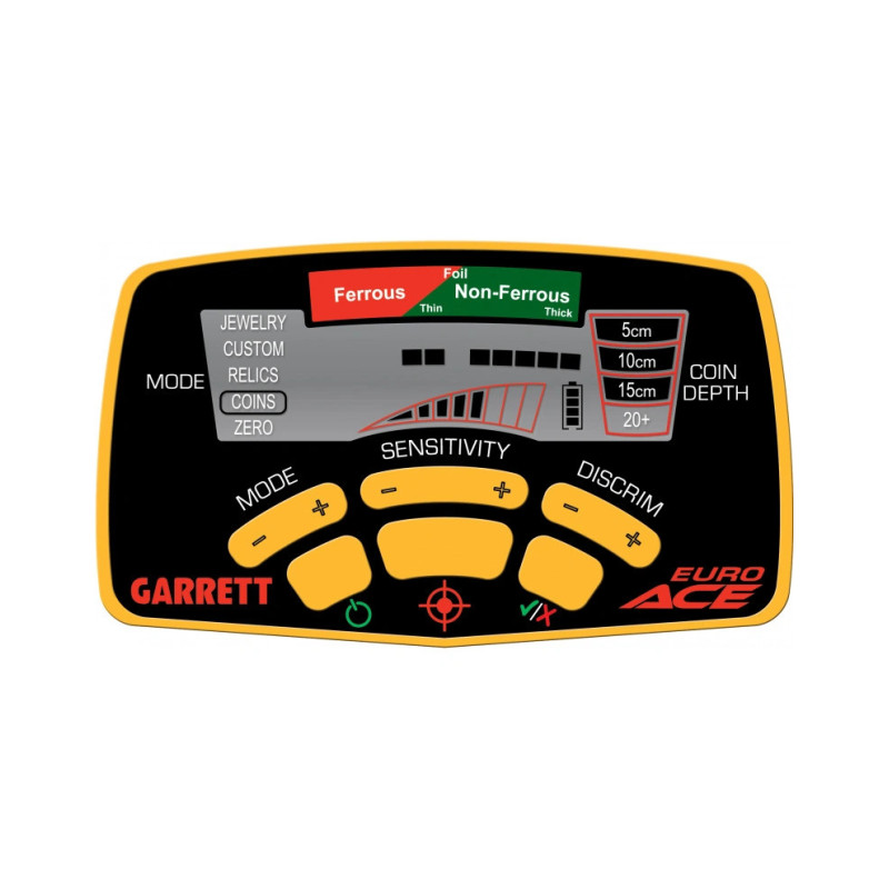 Détecteur Garrett Euro Ace - DDis