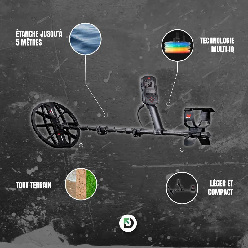 Détecteur Minelab Manticore - DDis