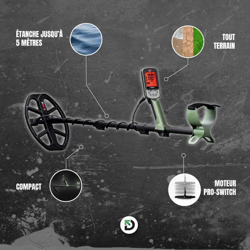 Détecteur Minelab X-Terra Pro - DDis
