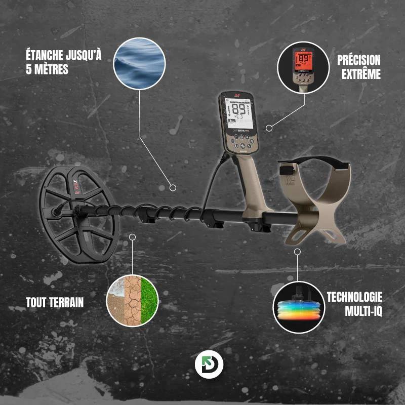 Détecteur Minelab X-Terra Elite - Ddis