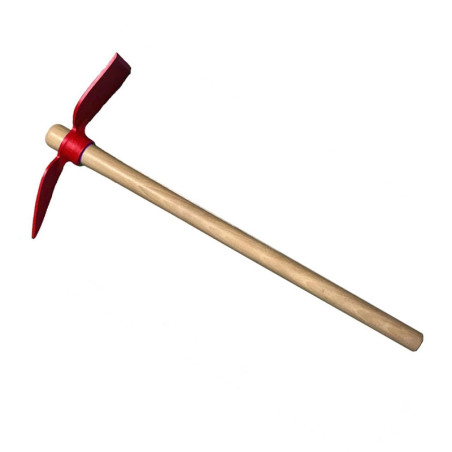 Piochon en fer forgé (couleur rouge)