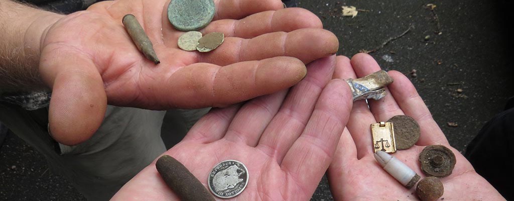 trouvailles détection de métaux